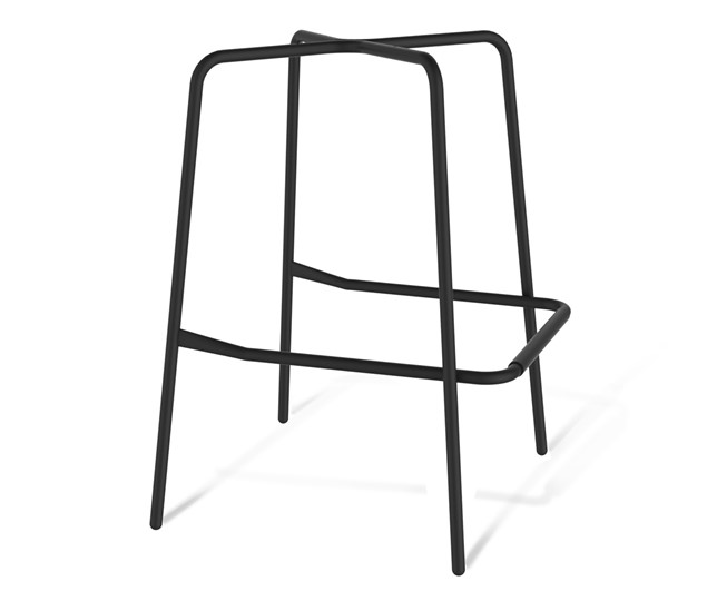 Барный стул SHT-ST19/S29 (черный/черный муар) в Элисте - изображение 5