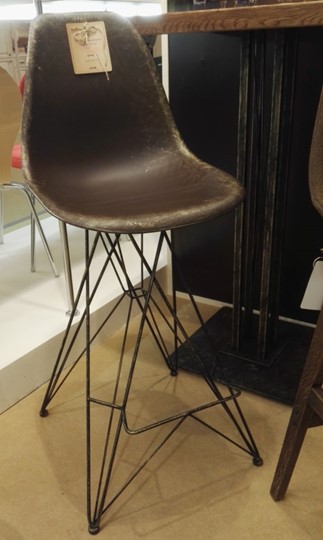 Барный стул SHT-ST29-C1/S66 (оливковый/черный муар/золотая патина) в Элисте - изображение 4