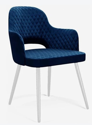 Кухонный стул 251 синий/белый в Элисте - изображение