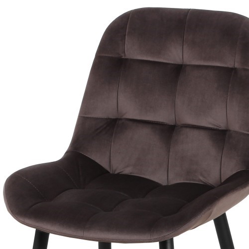 Мягкий стул Тоскана СРП-132 Эмаль коричневый в Элисте - изображение 1