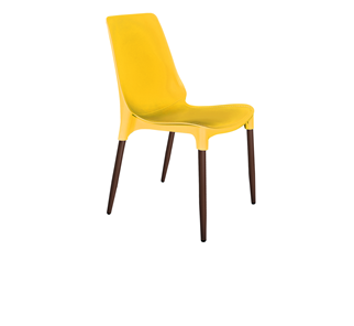 Обеденный стул SHT-ST75/S424-С (желтый ral1021/коричневый муар) в Элисте