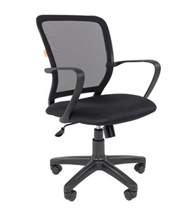 Офисное кресло CHAIRMAN 698 black, ткань, цвет черный в Элисте