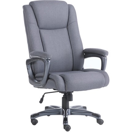 Офисное кресло Brabix Premium Solid HD-005 (ткань, серое) в Элисте - изображение