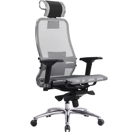 Кресло офисное Samurai S-3.04, серый в Элисте - изображение