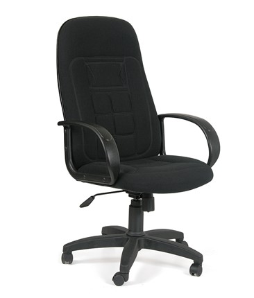 Офисное кресло CHAIRMAN 727 ткань ст., цвет черный в Элисте - изображение