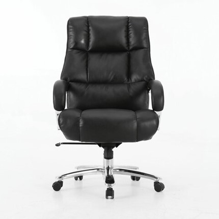 Кресло Brabix Premium Bomer HD-007 (рециклированная кожа, хром, черное) 531939 в Элисте - изображение