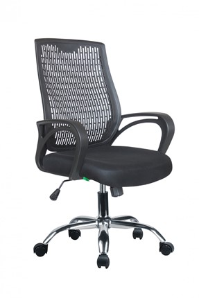Кресло офисное Riva Chair 8081Е (Черный) в Элисте - изображение
