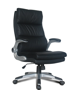 Компьютерное кресло BRABIX "Fregat EX-510", рециклированная кожа, черное, 530863 в Элисте - предосмотр