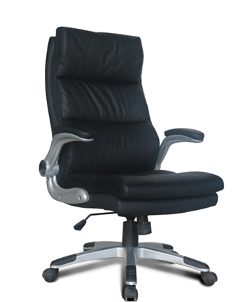 Компьютерное кресло BRABIX "Fregat EX-510", рециклированная кожа, черное, 530863 в Элисте - изображение