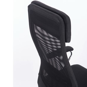Кресло офисное Brabix Flight EX-540 (хром, ткань, сетка, черное) в Элисте - предосмотр 7