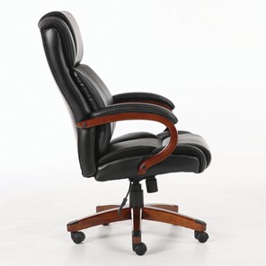 Компьютерное кресло Brabix Premium Magnum EX-701 (дерево, рециклированная кожа, черное) 531827 в Элисте - предосмотр 1