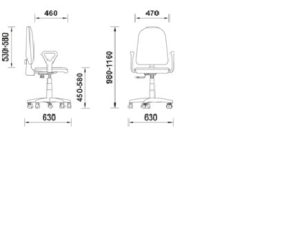 Офисное кресло Prestige GTPRN, кож/зам V4 в Элисте - изображение 1