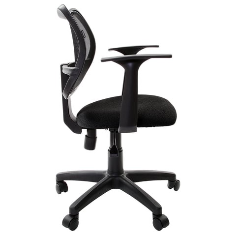 Кресло офисное Brabix Drive MG-350 (с подлокотниками, черное TW) в Элисте - изображение 1