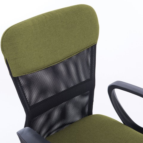 Кресло офисное Brabix Jet MG-315 (с подлокотниками, зеленое) в Элисте - изображение 4