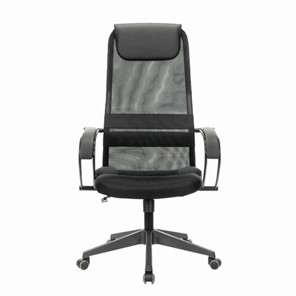 Офисное кресло Brabix Premium Stalker EX-608 PL (ткань-сетка/кожзам, черное) в Элисте - предосмотр 1