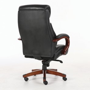Кресло компьютерное Brabix Premium Infinity EX-707 (дерево, натуральная кожа, черное) в Элисте - предосмотр 4