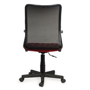 Офисное кресло Brabix Spring MG-307 (с подлокотниками, комбинированное красное/черное TW) в Элисте - предосмотр 3