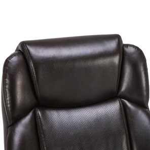 Компьютерное кресло Brabix Premium Favorite EX-577 (пружинный блок, рециклир. кожа, коричневое) 531936 в Элисте - предосмотр 5