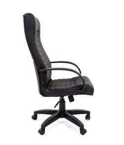 Кресло офисное CHAIRMAN 480 LT, экокожа, цвет черный в Элисте - предосмотр 2