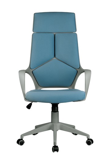 Кресло компьютерное Riva Chair 8989 (Синий/серый) в Элисте - изображение 1
