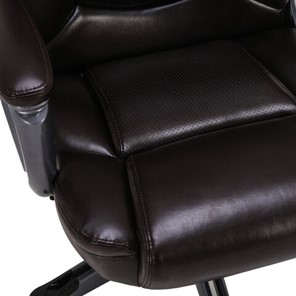 Компьютерное кресло Brabix Premium Favorite EX-577 (пружинный блок, рециклир. кожа, коричневое) 531936 в Элисте - предосмотр 7