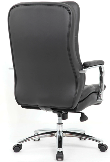 Офисное кресло Brabix Premium Amadeus EX-507 (экокожа, хром, черное) в Элисте - изображение 3