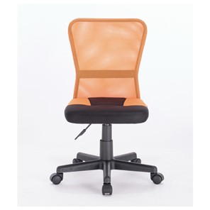 Кресло Brabix Smart MG-313 (без подлокотников, комбинированное, черное/оранжевое) в Элисте - предосмотр 3