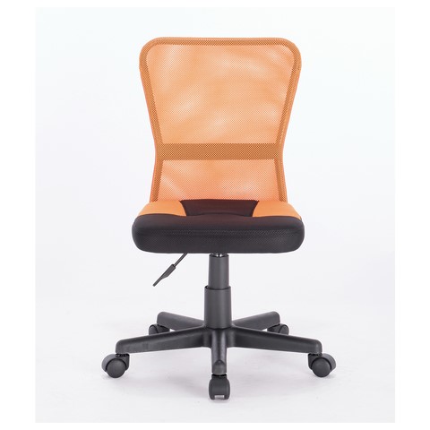Кресло Brabix Smart MG-313 (без подлокотников, комбинированное, черное/оранжевое) в Элисте - изображение 3