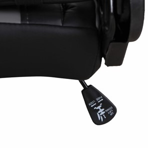 Офисное кресло Brabix GT Racer GM-100 (две подушки, экокожа, черное/серое) в Элисте - предосмотр 11