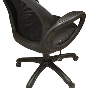 Кресло Brabix Premium Genesis EX-517 (пластик черный, ткань/экокожа/сетка черная) в Элисте - предосмотр 5