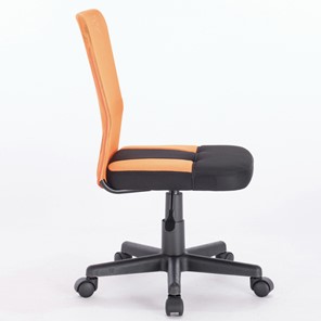 Кресло Brabix Smart MG-313 (без подлокотников, комбинированное, черное/оранжевое) в Элисте - предосмотр 2