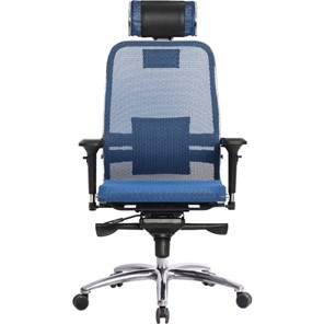 Офисное кресло Samurai S-3.04, синий в Элисте - предосмотр 1