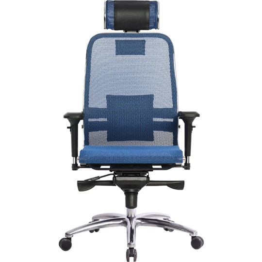 Офисное кресло Samurai S-3.04, синий в Элисте - изображение 1