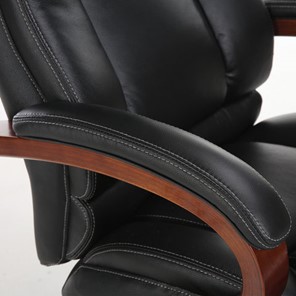 Кресло компьютерное Brabix Premium Infinity EX-707 (дерево, натуральная кожа, черное) в Элисте - предосмотр 10