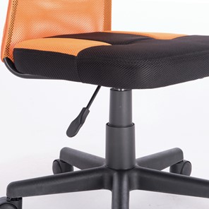 Кресло Brabix Smart MG-313 (без подлокотников, комбинированное, черное/оранжевое) в Элисте - предосмотр 7