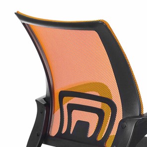 Офисное кресло Brabix Fly MG-396 (с подлокотниками, сетка, оранжевое/черное) в Элисте - предосмотр 6