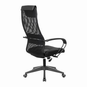 Офисное кресло Brabix Premium Stalker EX-608 PL (ткань-сетка/кожзам, черное) в Элисте - предосмотр 3