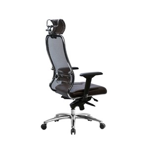 Офисное кресло Samurai SL-3.04, темно-коричневый в Элисте - предосмотр 3