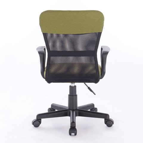 Кресло офисное Brabix Jet MG-315 (с подлокотниками, зеленое) в Элисте - изображение 3