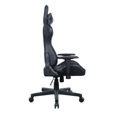 Офисное кресло Brabix GT Carbon GM-115 (две подушки, экокожа, черное) в Элисте - изображение 1