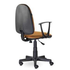 Офисное кресло Brabix Prestige Start MG-312 (эргономичная спинка, ткань, оранжевое) в Элисте - предосмотр 2
