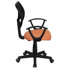 Кресло компьютерное Brabix Flip MG-305 (ткань TW, оранжевое/черное) в Элисте - предосмотр 1