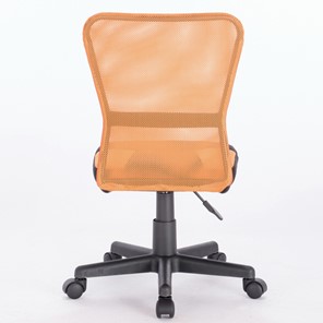 Кресло Brabix Smart MG-313 (без подлокотников, комбинированное, черное/оранжевое) в Элисте - предосмотр 4