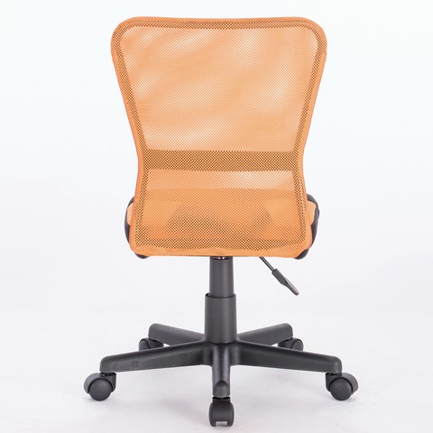 Кресло Brabix Smart MG-313 (без подлокотников, комбинированное, черное/оранжевое) в Элисте - изображение 4