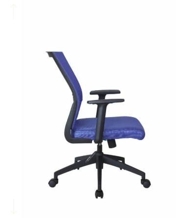 Кресло офисное Riva Chair 668, Цвет синий в Элисте - изображение 3