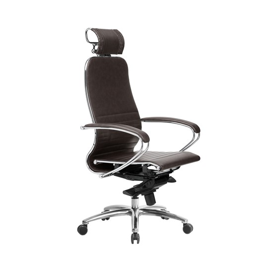 Офисное кресло Samurai K-2.04 темно-коричневый в Элисте - изображение 2