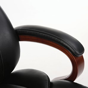 Компьютерное кресло Brabix Premium Magnum EX-701 (дерево, рециклированная кожа, черное) 531827 в Элисте - предосмотр 6