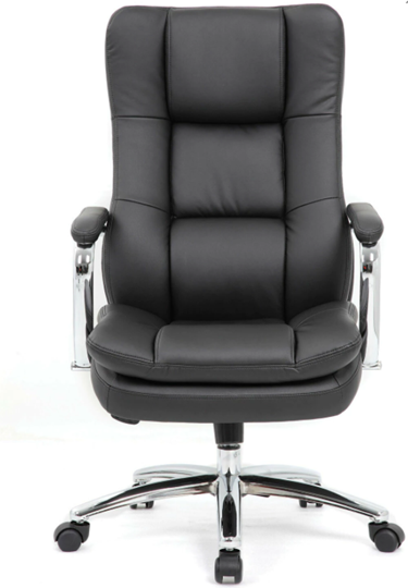 Офисное кресло Brabix Premium Amadeus EX-507 (экокожа, хром, черное) в Элисте - изображение 4
