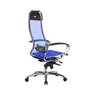 Офисное кресло Samurai S-1.04, синий в Элисте - предосмотр 4