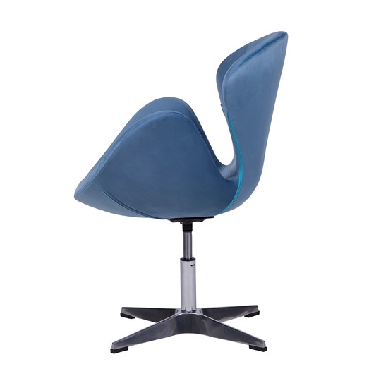 Офисное кресло Беннет-2, Микровелюр голубой в Элисте - изображение 2